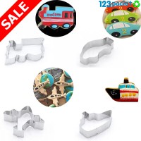 ❤ Cookie Cutter Set Boat, Airplane, Train and Car ❤